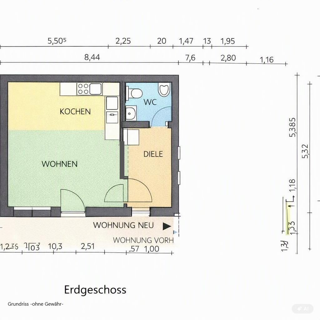 Kleines Einfamilienhaus zur Miete – in Zentraller Lage