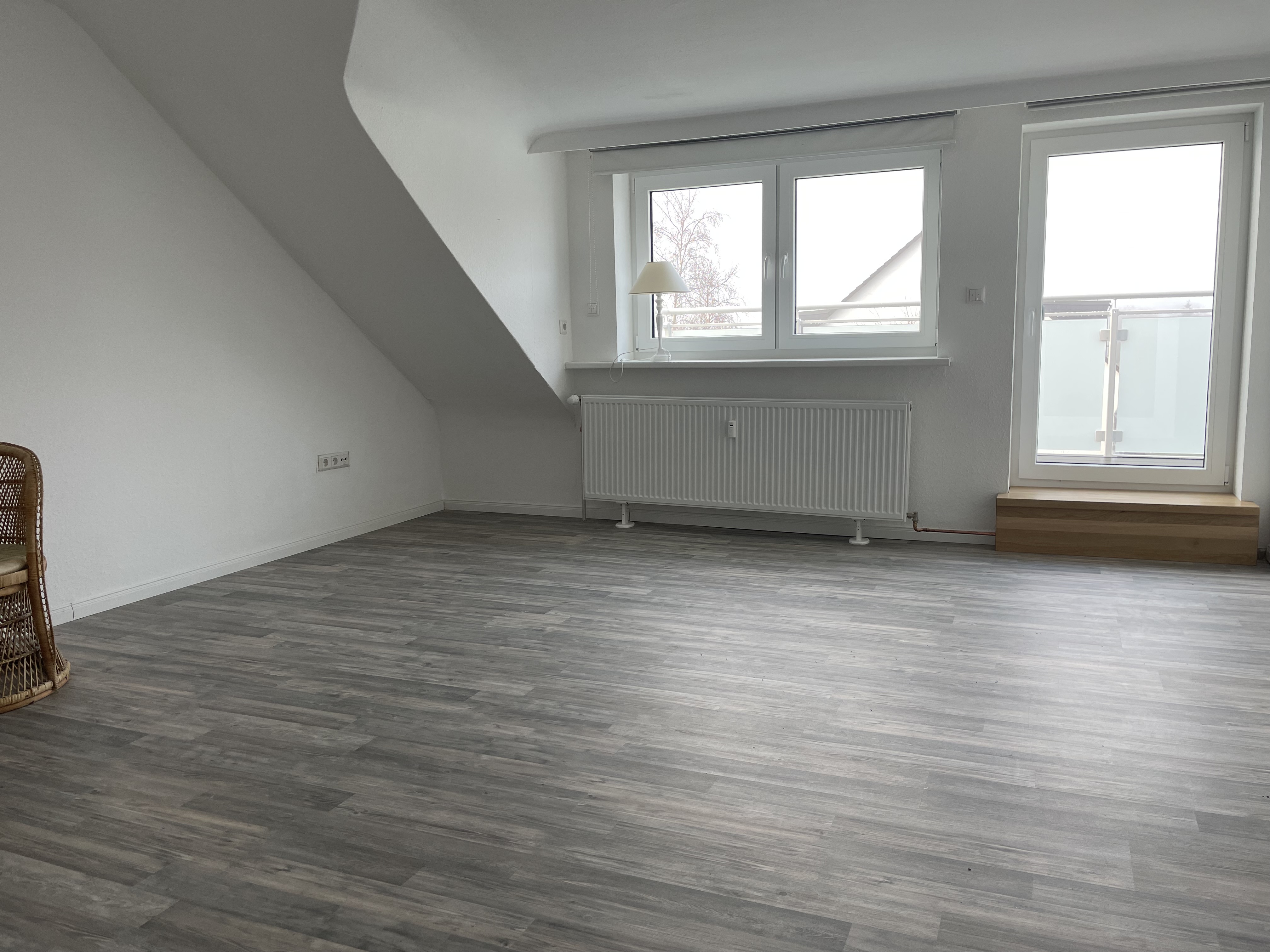 3-Zimmer-Dachgeschosswohnung mit Balkon  in Duhnen