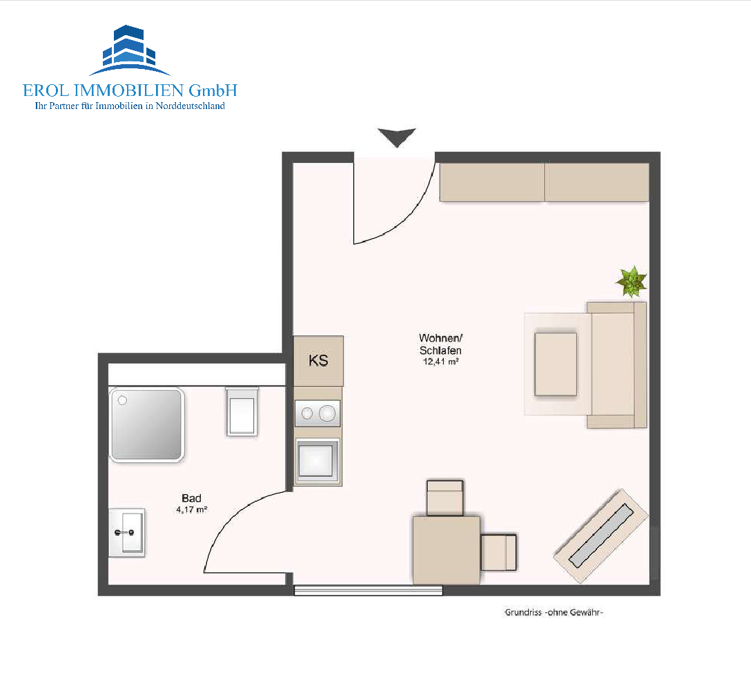 Individuelles 1-Zimmer-Wellness-Apartment am Meer